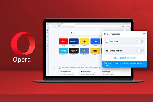 Trình duyệt web Opera