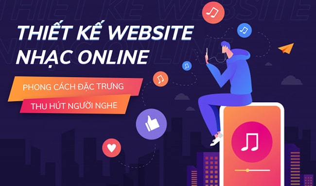 Thiết kế web tải nhạc miễn phí tại Web4s