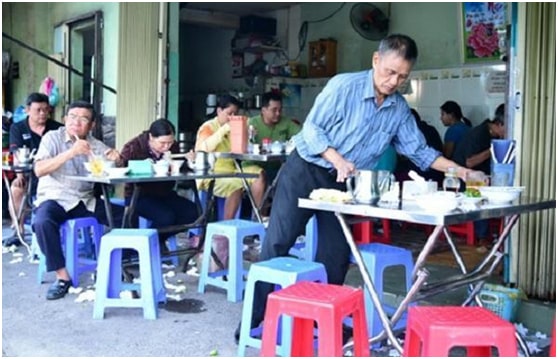 Mở cửa hàng ăn sáng buôn bán nhỏ tại Nhà