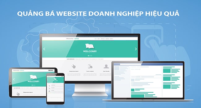 Quảng cáo website sau khi làm web xong
