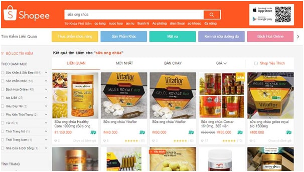 Trang TMDT Shopee