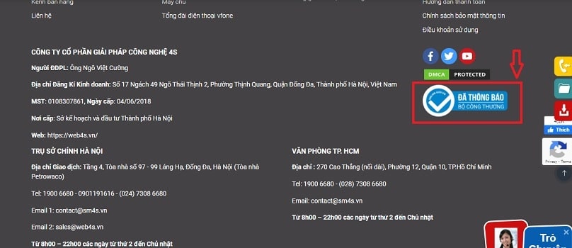 Đăng ký thành công
