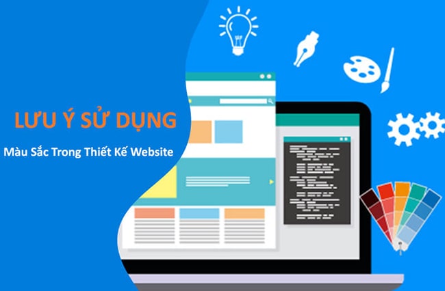 Lựa chọn bảng màu thiết kế web