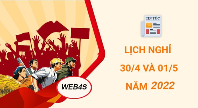 Web4s Thông báo lịch nghỉ lễ 