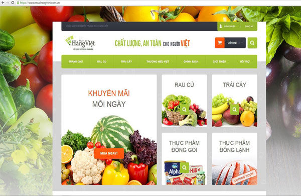 thiết kế website bán hàng nông sản cần lưu ý điều gì