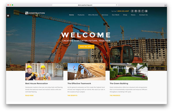 những chức năng cần thiết khi thiết kế website cơ khí