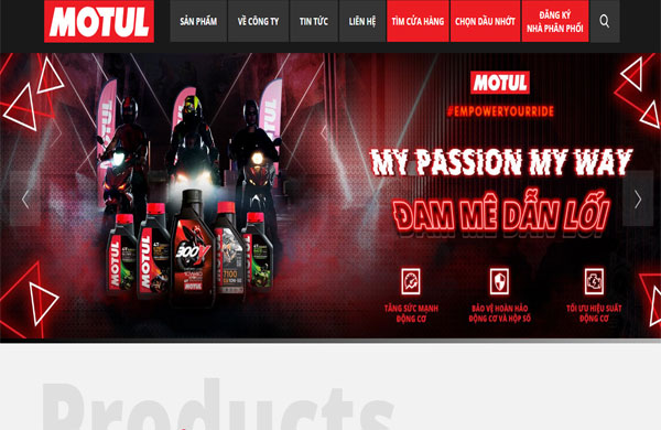 Mẫu thiết kế website thu hút 