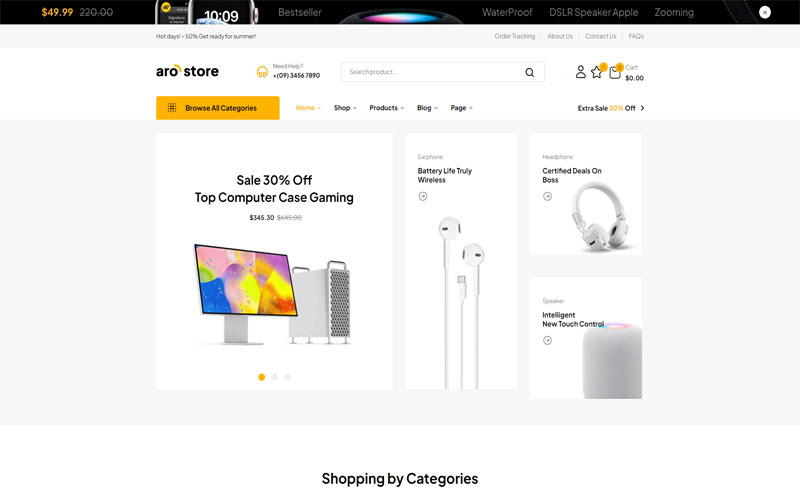 Thiết kế website bán đồ điện tử chuyên nghiệp