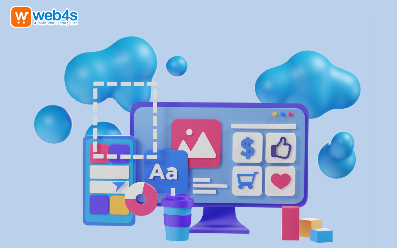 Thiết kế website cho salon tóc tối giản