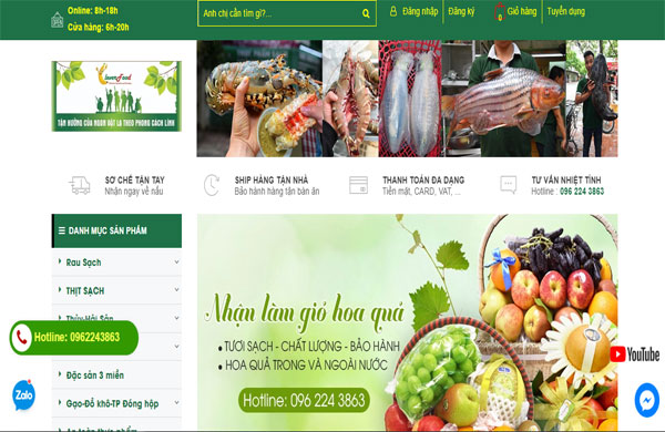 CleverFood - Chuỗi cửa hàng thực phẩm sạch