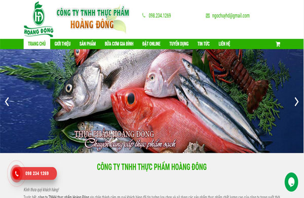 Công ty TNHH Thực Phẩm Hoàng Đông