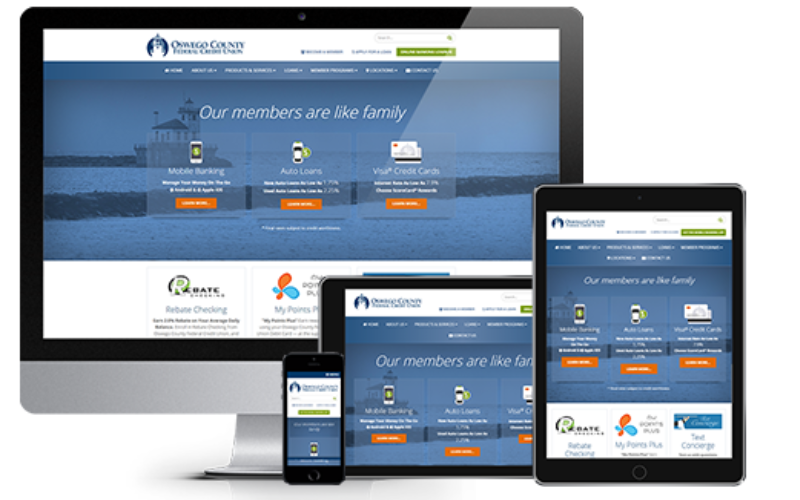 Tính năng chính của website ngân hàng