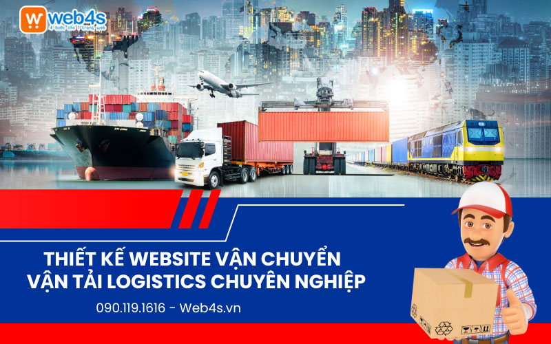 Thiết kế website Vận chuyển - Vận tải Logistics