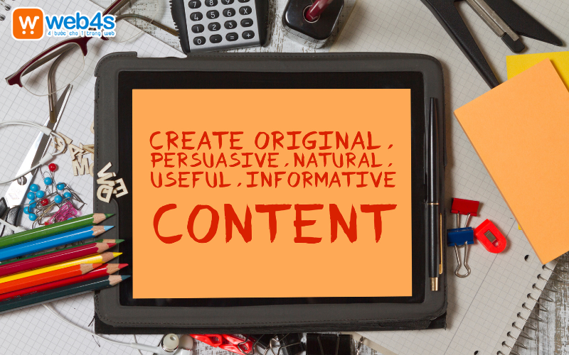 Xây dựng content cho website