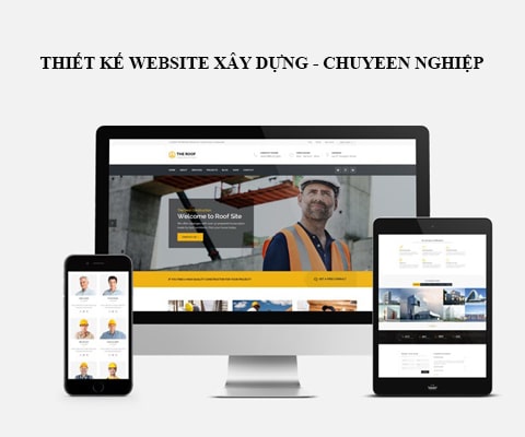Thiết kế website xây dựng giá rẻ